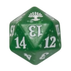 Magic Spindown Die - Guilds of Ravnica - Selesnya (White/Green)